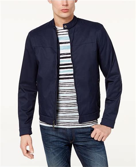 michael kors men's racer jacket ggogle|Michael Kors puffer jacket men's.